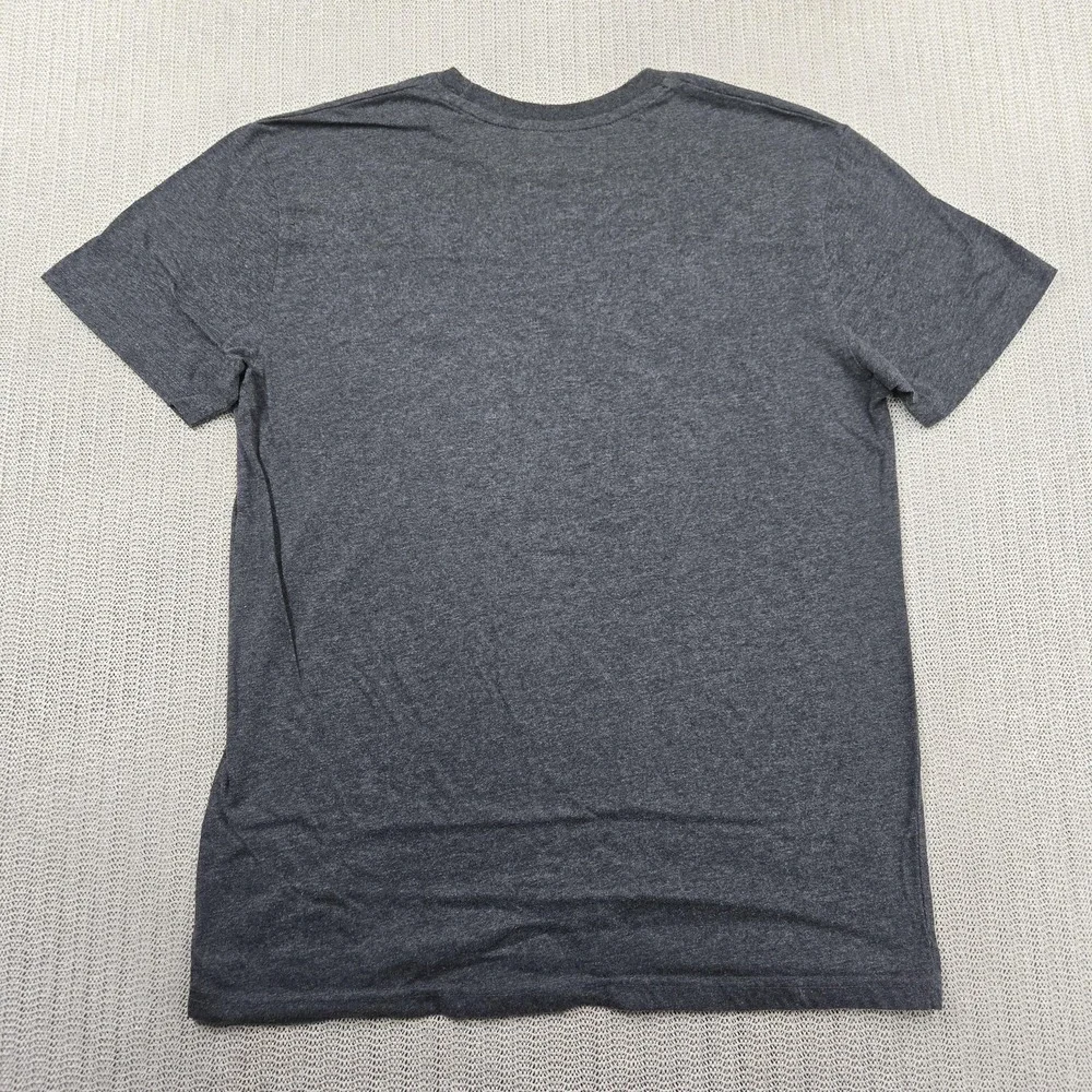 Auburn Tigers Shirt Mens Medium Gray Heather NCAA Football C5 Graphic Tee